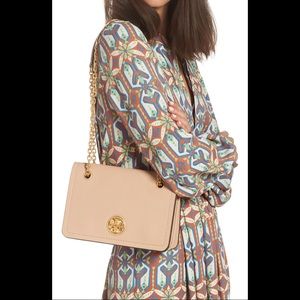 Carson Convertible Leather Crossbody Bag